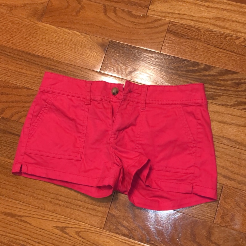 Pink arizona jean shorts